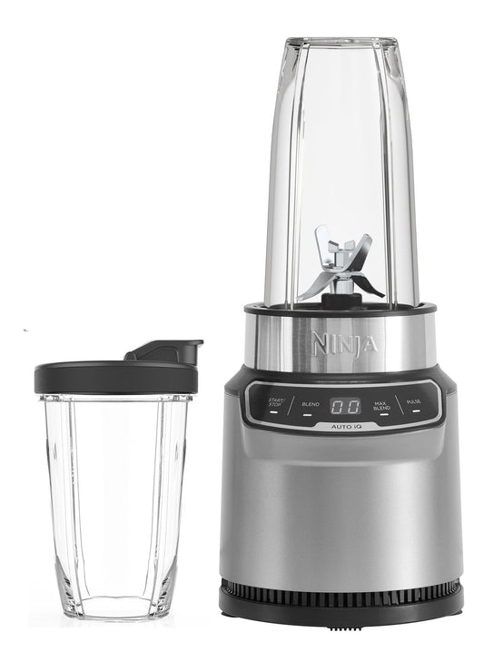 Ninja Nutri-Blender Pro with Auto-iQ, BN500, Cloud Silver