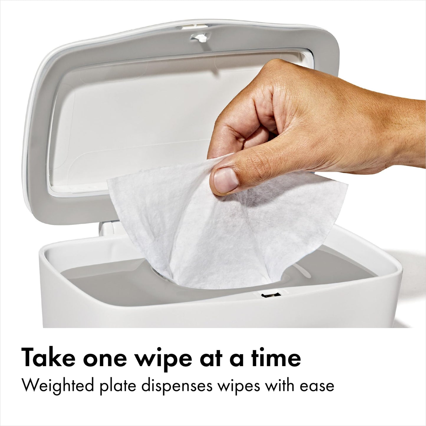 OXO Tot Perfect Pull Wipes Dispenser - Grey