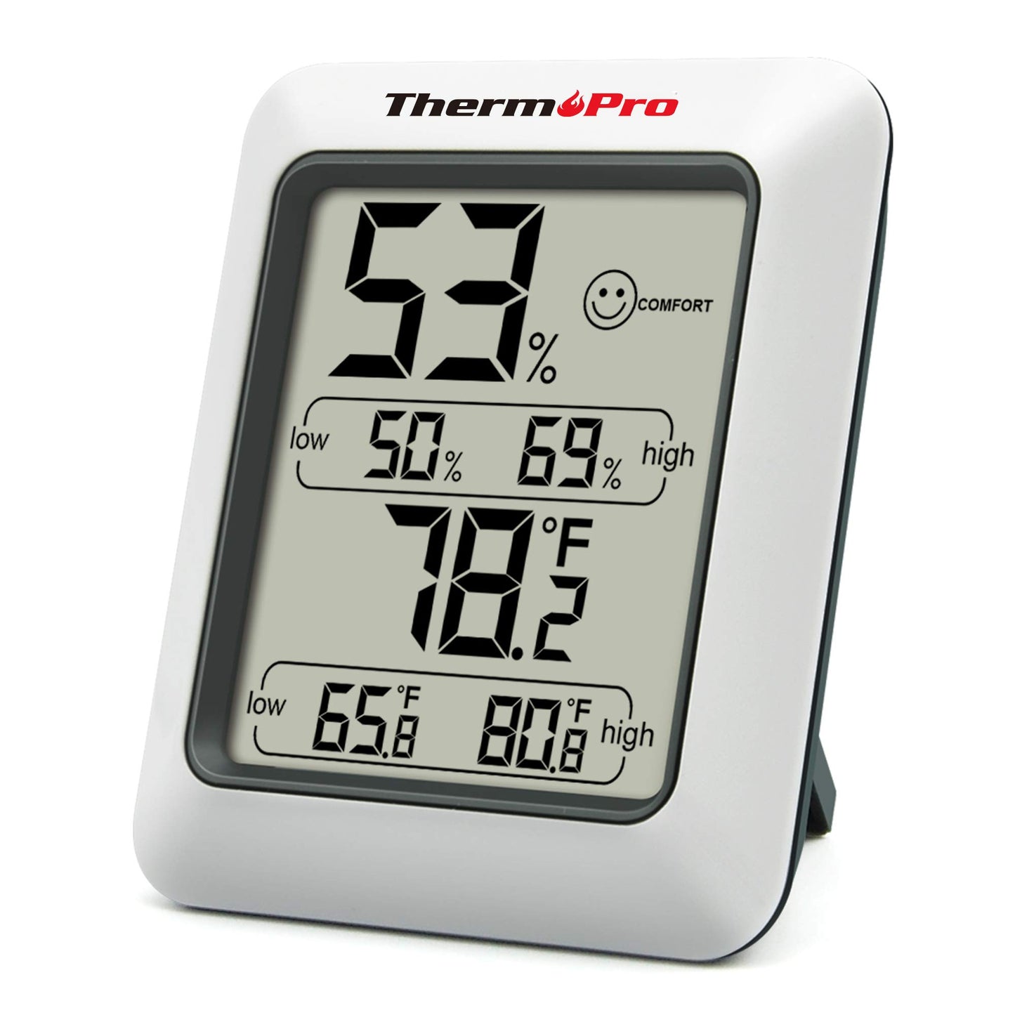 ThermoPro TP50 Digital Hygrometer Indoor Thermometer Humidity Monitor with Temperature Humidity Gauge