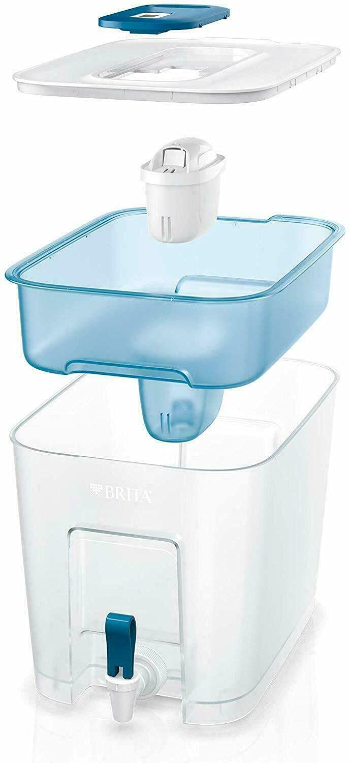 Brita Flow Cask with 2 MAXTRA + Cartridge Water Filter Flow 8.2L