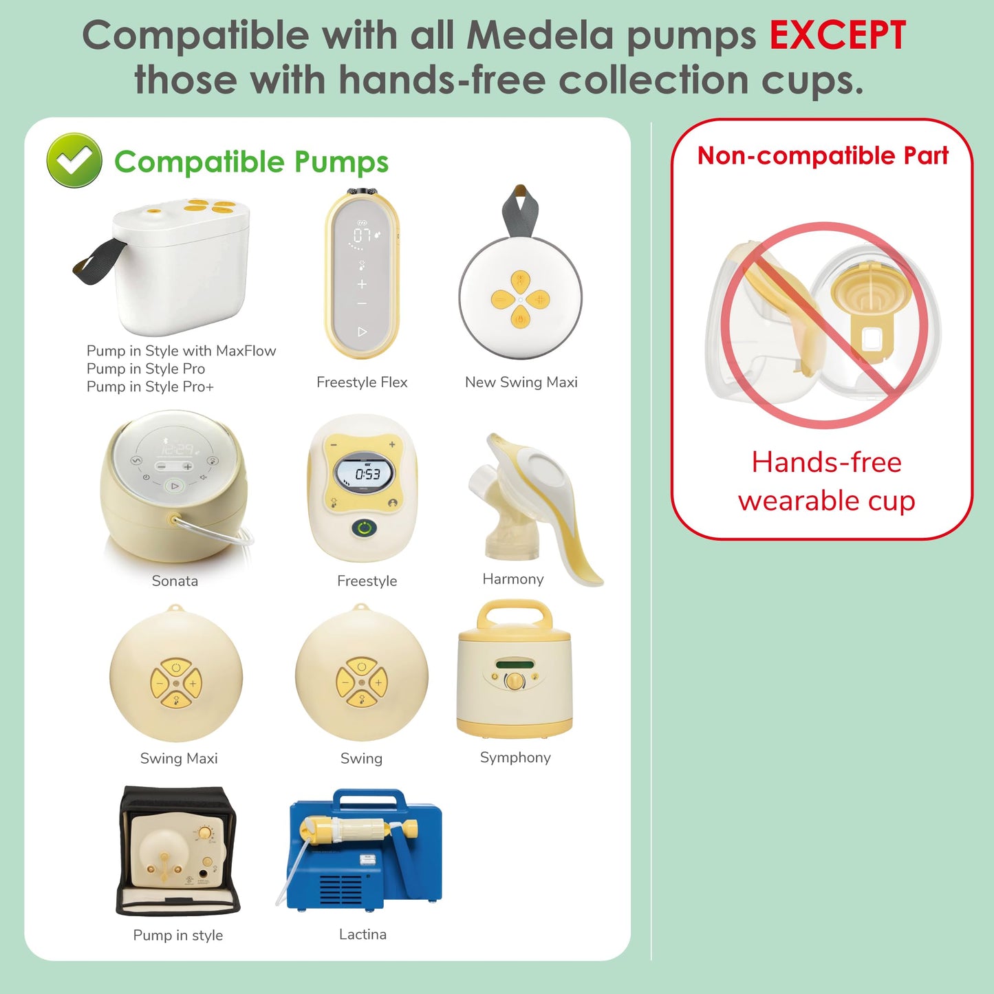 17mm Maymom MyFit Shields, Pano Series; Compatible with Medela Breast Pump- PersonalFit, Freestyle, Harmony, Maxi, Freestyle Flex Connector; Connect to Maymom Widemouth/Narrow Connector, 2pcs